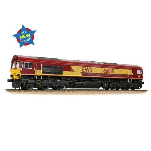 Bachmann Branchline 50-000 Class 66/0 66015 EWS Dcc Ready Plux 22 Socket (OO Gauge) Free Postage