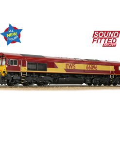 Bachmann Branchline 50-000ASFX Class 66/0 66096 EWS Dcc Sound Deluxe (OO Gauge) Free Postage