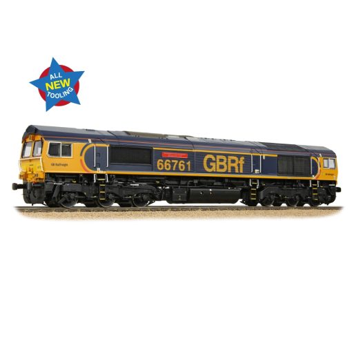 Bachmann Branchline 50-003 Class 66/7 66761 'Wensleydale Railway Association' GBRf Europorte Dcc Ready Plux 22 Socket (OO Gauge) Free Postage