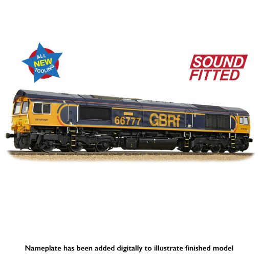 Bachmann Branchline 50-003ASF Class 66/7 66777 'Annette' GBRf Europorte Dcc Sound (OO Gauge) Free Postage