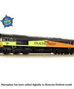 Bachmann Branchline 50-004 Class 66/8 66847 'Terry Baker' Colas Rail Freight Dcc Ready Plux 22 Socket (OO Gauge) Free Postage