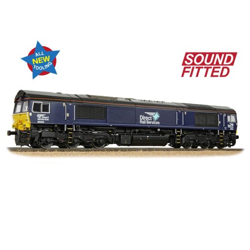Bachmann Branchline 50-009SF Class 66/3 66304 DRS Compass (Small Logo) Dcc Sound (OO Gauge) Free Postage