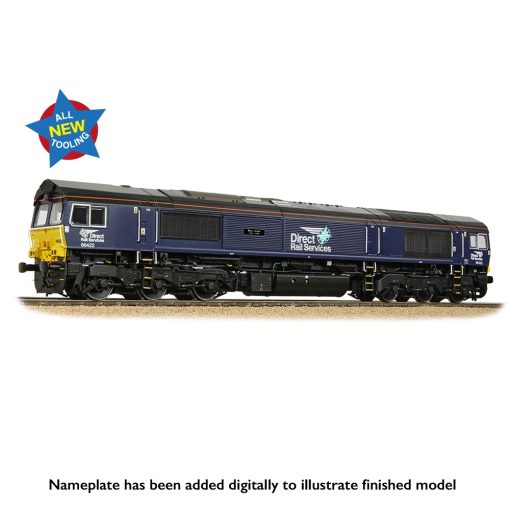 Bachmann Branchline 50-010 Class 66/4 66422 'Max Joule 1958-1999' DRS Compass (Small Logo) Dcc Ready Plux 22 Socket (OO Gauge) Free Postage