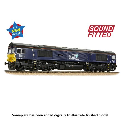 Bachmann Branchline 50-010SF Class 66/4 66422 'Max Joule 1958-1999' DRS Compass (Small Logo) Dcc Sound (OO Gauge) Free Postage