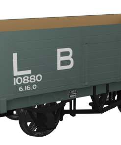 Rapido Trains 967407 RCH 1907 Private Owner 7 Plank Wagon LB&SCR No.10880 Era 2 (OO Gauge)