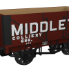 Rapido Trains 967419 RCH 1907 Private Owner 7 Plank Wagon Middleton Colliery No.686 Era 2 (OO Gauge)