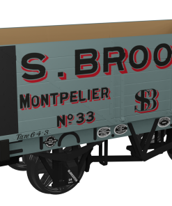 Rapido Trains 967421 RCH 1907 Private Owner 7 Plank Wagon S Brookman No.33 Era 2 (OO Gauge)