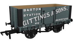 Rapido Trains 967424 RCH 1907 Private Owner 7 Plank Wagon Gittings & Sons No.6 Era 2 (OO Gauge)