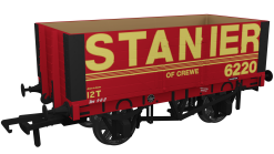 Rapido Trains 967427 RCH 1907 Private Owner 7 Plank Wagon Stanier No.6220 Era 3 (OO Gauge)