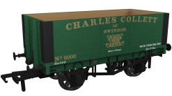 Rapido Trains 967429 RCH 1907 Private Owner 7 Plank Collett No.6000 Era 3 (OO Gauge)