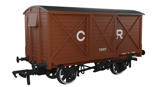 Rapido Trains 976001 CR Dia.67 10t Van – CR No.73007 Era 2 (OO Gauge)
