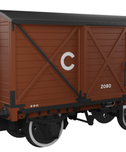Rapido Trains 976002 CR Dia.67 10t Van – CR No.2080 Era 2 (OO Gauge)
