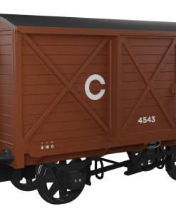 Rapido Trains 976004 CR Dia.67 10t Van – CR No.4543 Era 2 (OO Gauge)
