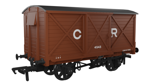 Rapido Trains 976004 CR Dia.67 10t Van – CR No.4543 Era 2 (OO Gauge)