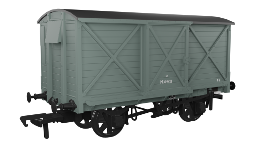 Rapido Trains 976015 CR Dia.67 10t Van – BR No.M309426 Era 4 (OO Gauge)