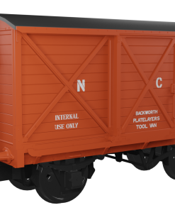 Rapido Trains 976017 CR Dia.67 10t Van – NCB Backworth Tool Van Era 4/5 (OO Gauge)