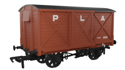 Rapido Trains 976018 CR Dia.67 10t Van – PLA No.A64 Era 4/5 (OO Gauge)