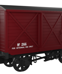 Rapido Trains 976021 CR Dia.67 10t Van – Cadbury No.266 Era 3 (OO Gauge)