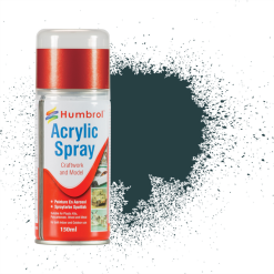 Humbrol AD6067 Acrylic No 67 Tank Grey Matt Modellers Spray 150ml
