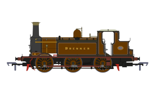 Rapido Trains 936002 E1 No.155 ‘Brenner’, LBSCR Improved Engine Green (OO Gauge)