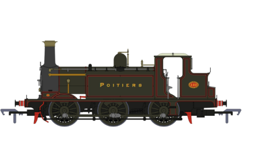 Rapido Trains 936003 E1 No.127 ‘Poitiers’, LBSCR Goods Green (OO Gauge)