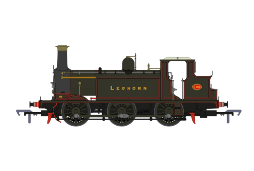 Rapido Trains 936004 E1 No.122 ‘Leghorn’, LBSCR Goods Green (OO Gauge)