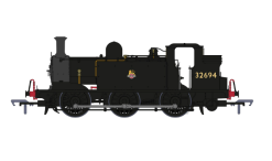 Rapido Trains 936009 E1 No.32694 BR Black (early) (OO Gauge)