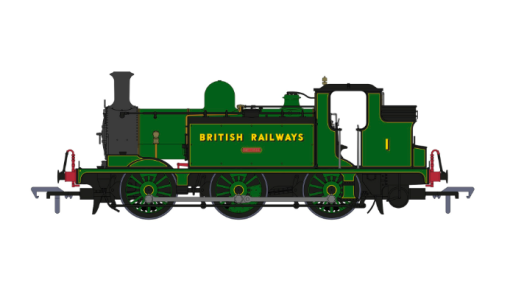 Rapido Trains 936012 E1 No.1 ‘Medina’ BR Green (IoW Condition) (OO Gauge)