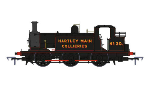 Rapido Trains 936014 E1 No.30 Hartley Main Colliery (OO Gauge)