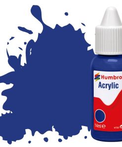 Humbrol Acrylic Dropper Bottle DB0025 No 025 Blue - Matt 14ml