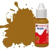 Humbrol Acrylic Dropper Bottle DB0026 No 026 Khaki - Matt 14ml