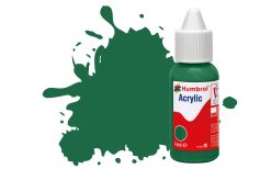 Humbrol Acrylic Dropper Bottle DB0030 No 030 Dark Green - Matt 14ml