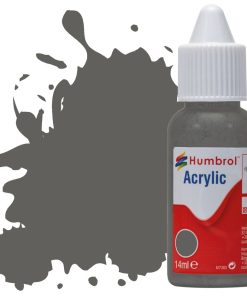 Humbrol Acrylic Dropper Bottle DB0031 No 031 Slate Grey - Matt 14ml