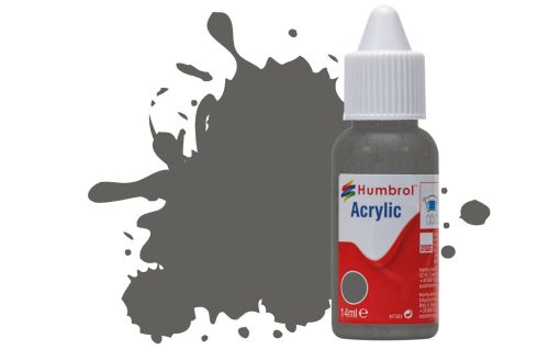 Humbrol Acrylic Dropper Bottle DB0031 No 031 Slate Grey - Matt 14ml