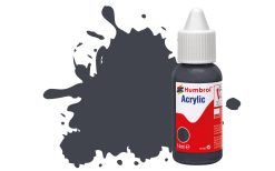 Humbrol Acrylic Dropper Bottle DB0032 No 032 Dark Grey - Matt 14ml