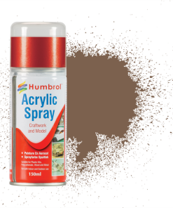 Humbrol AD6029 Acrylic No 29 Dark Earth Matt Modellers Spray 150ml