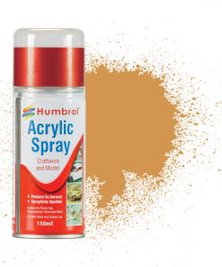 Humbrol AD6063 Acrylic No 63 Sand Matt Modellers Spray 150ml