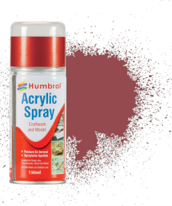 Humbrol AD6073 Acrylic No 73 Wine Matt Modellers Spray 150ml
