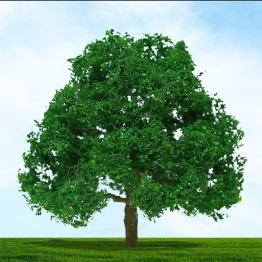 Tasma Products 004009 Oak Tree 75mm/100mm (2) Per Pack (OO Gauge)