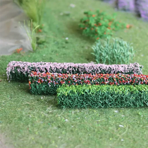 Tasma Products 00980 Mixed Hedges (6) Per Pack (OO Gauge)