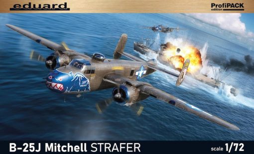 Eduard 7012 North American B-25J Mitchell Strafer (1:72 Scale)