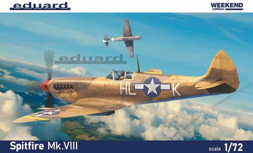 Eduard 7462 Supermarine Spitfire Mk.VIII (1:72 Scale)