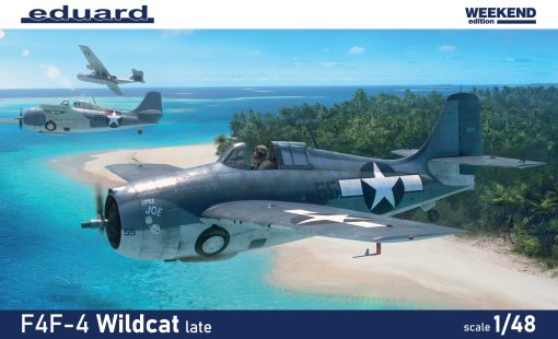 Eduard 84204 F4F-4 Wildcat late (1:48 Scale)
