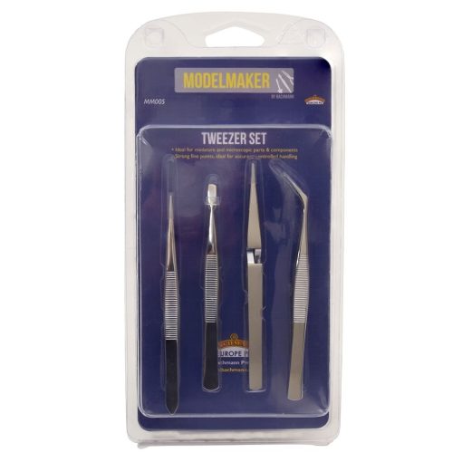 Model Maker MM005 Tweezer Set (4 Pcs)