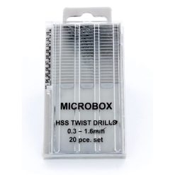 Model Maker MM019 20 Piece Microbox Drill Set (0.3-1.6mm)