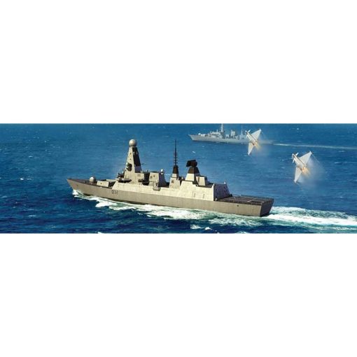 Trumpeter 04550 British Royal Navy HMS Daring Type 45 Missile Destroyer Ship (1:350 Scale)