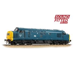 Bachmann Branchline 35-303SFX Class 37/0 Centre Headcode 37305 BR Blue Dcc Sound Deluxe (OO Gauge)