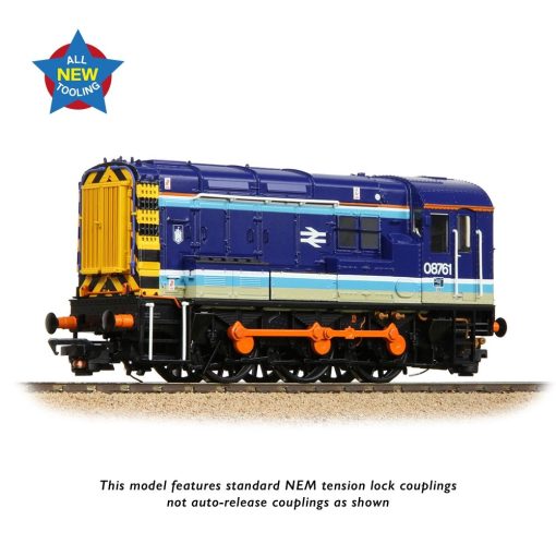 Bachmann Branchline 35-910 Class 08 08761 BR Provincial Dcc Ready Plux 22 Socket (OO Gauge) Free Postage