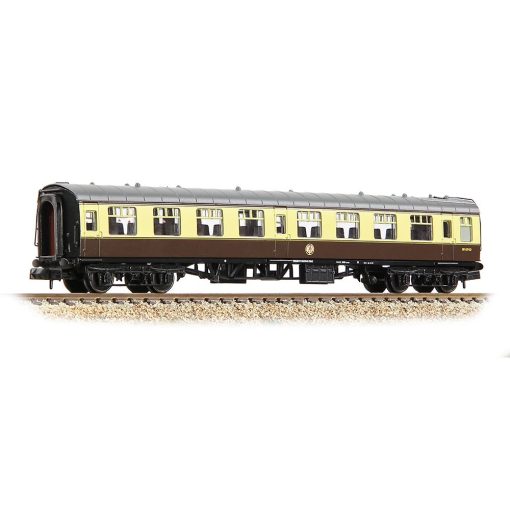 Graham Farish 374-014C BR Mk1 TSO Tourist Second Open BR (WR) Chocolate & Cream (N Gauge)