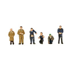 Graham Farish 379-316 Factory Workers & Foreman (N Gauge)